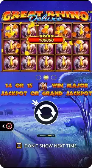 Great Rhino Deluxe Grand Jackpot