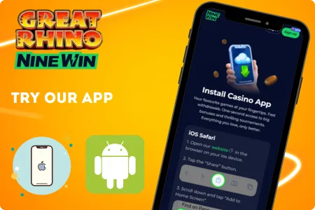 Great Rhino Nine Win App